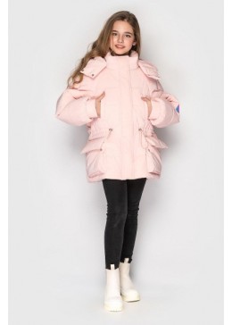 Cvetkov светло-розовая зимняя куртка для девочки Айша